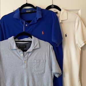 Three Men’s Polos
